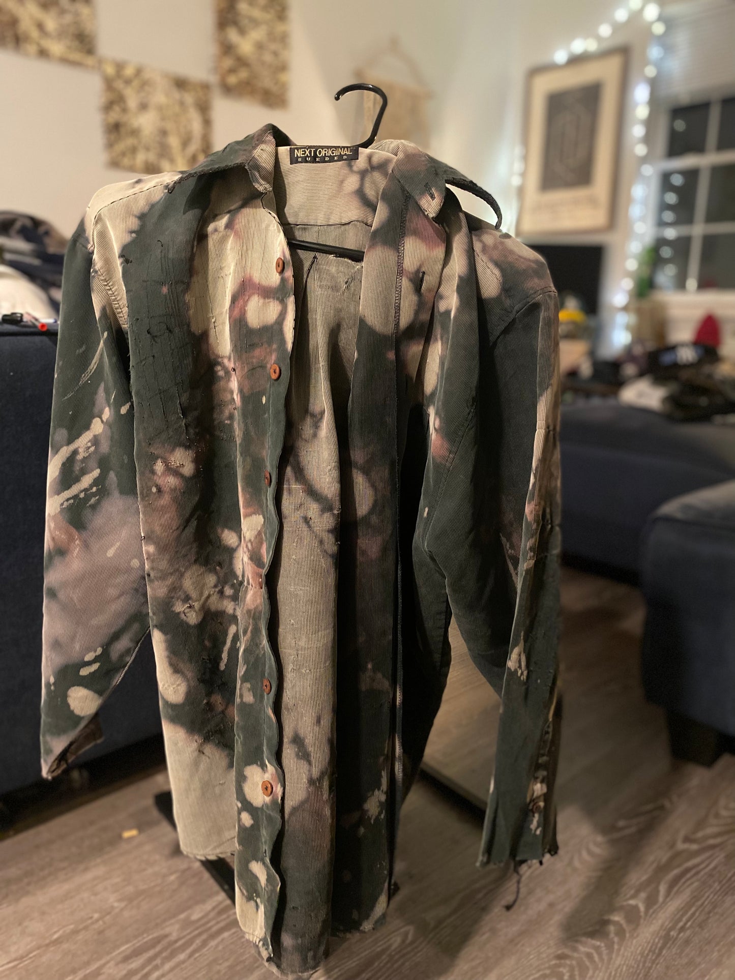 Marble corduroy Buttondown