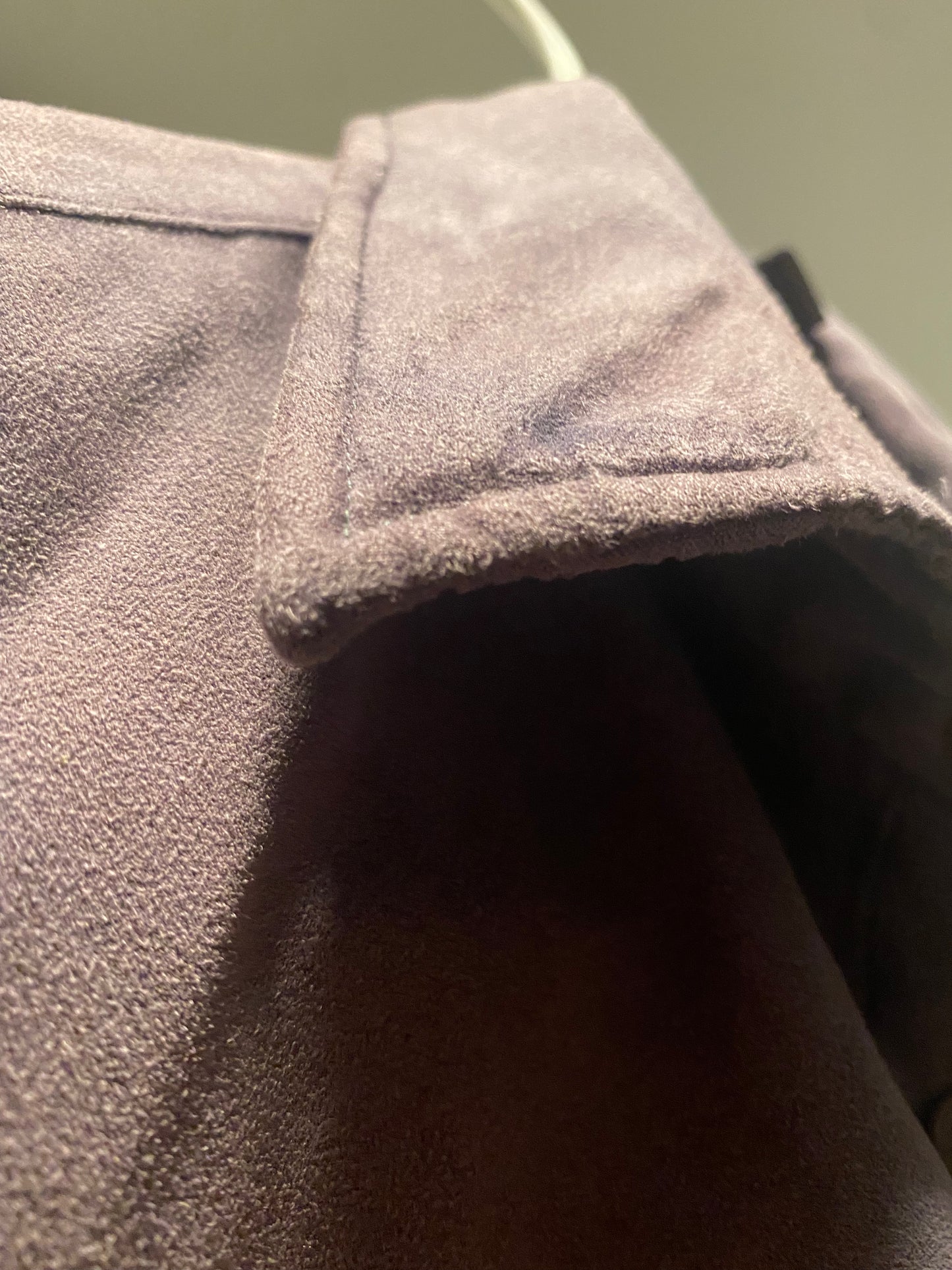 Blue Velvet Button Down