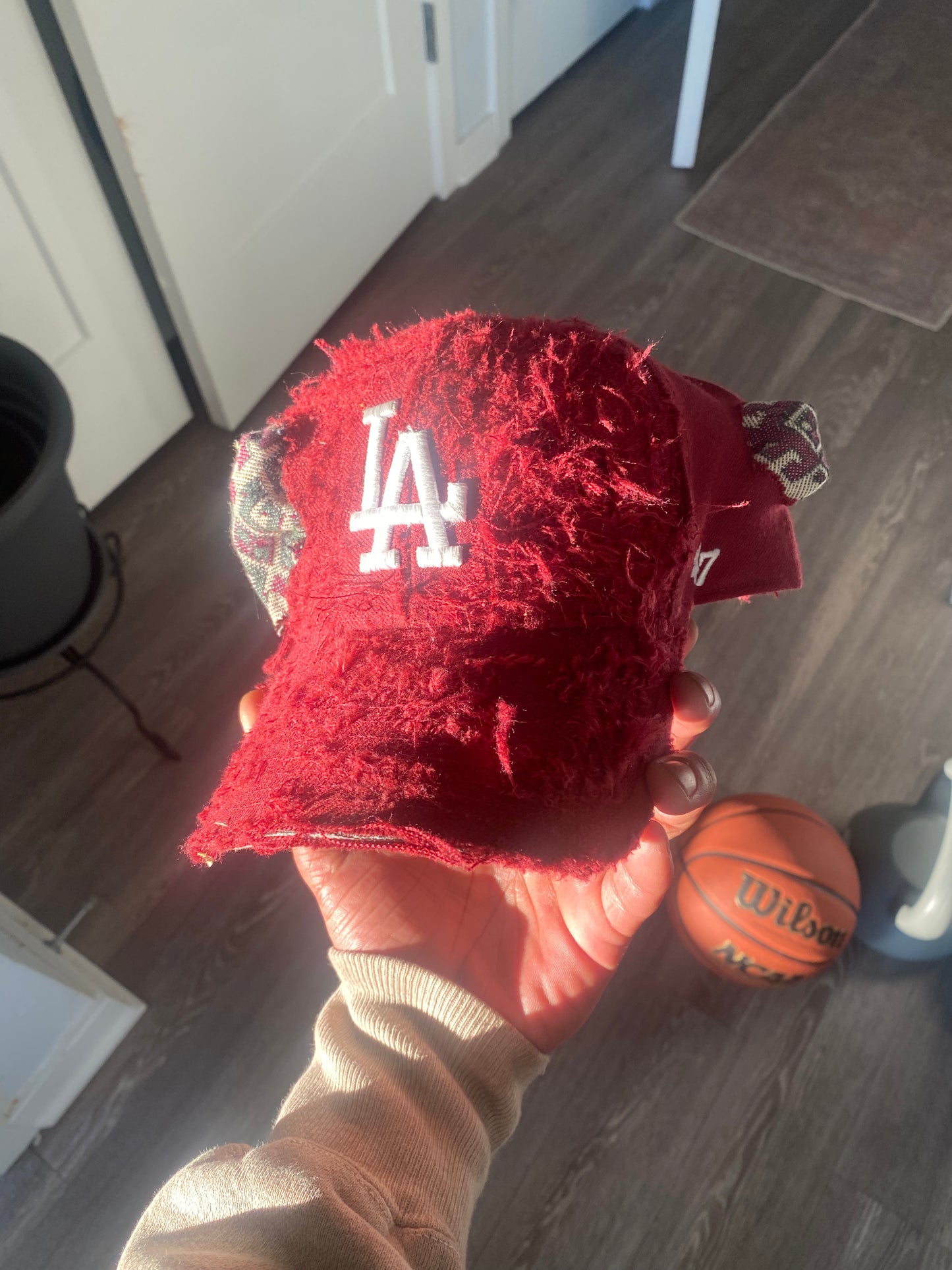 LA Dodgers Distresses Patch Adjustable